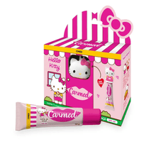 Hidratante Labial Carmed Hello Kitty Torta de Maçã com Cor 10g com Case