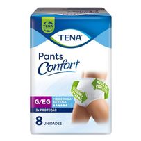Roupa Íntima Tena Pants Confort G/Eg 8 Unidades
