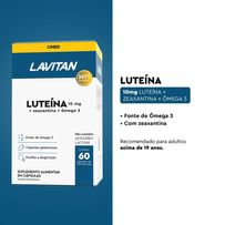 Multivitaminico Lavitan Luteína 10mg 60 Cápsulas