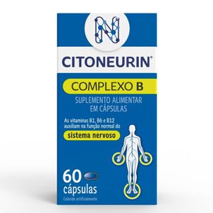 Suplemento Alimentar Citoneurin Complexo B 60 Cápsulas