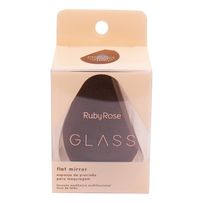 Esponja de Precisão para Maquiagem Ruby Rose Glass Flat Mirror