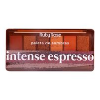 Paleta de Sombras Ruby Rose Intense Espresso F532.01