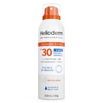 Protetor Solar Spray Helioderm 2 em 1 Fps30 200ml