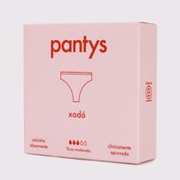 Calcinha Absorvente Menstrual Pantys Lavável Xodó Fluxo Moderado M (40)