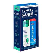 Kit Baruel Tenys Pé Gel Creme Pernas Cansadas 250ml + Desodorante Para Os Pés Pó Original 100g