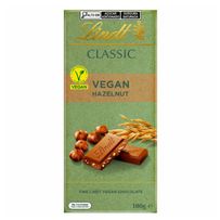 Chocolate Lindt Classic Vegan Hazelnut 100g