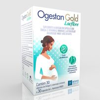 Suplemento Alimentar Ogestan Gold Lacflore 30 Cápsulas