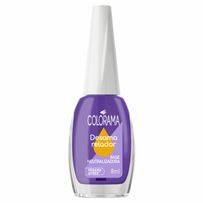 Esmalte Base Neutralizadora Colorama Desamarelador Roxo Translúcido 8ml