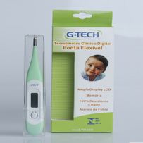 Termômetro Clínico Digital G-Tech Ponta Flexível 1 Unidade