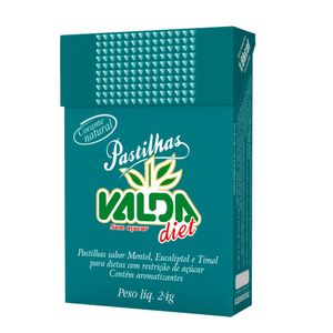 Valda Diet Pastilhas Sem Açúcar 24g