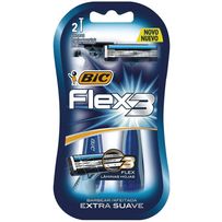 Aparelho de Barbear Bic Confort 3 Flexivel 2 unidades