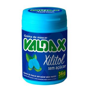 Goma de Mascar Valda X Mentol Sem Açúcar 36g
