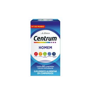 Suplemento Alimentar Centrum Homem 60 Comprimidos