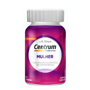 Suplemento Alimentar Centrum Mulher 60 Comprimidos