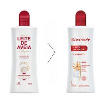 Hidratante Corporal Davene Leite De Aveia Todo Tipo De Pele 400ml