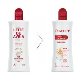 Hidratante Corporal Davene Leite De Aveia Todo Tipo De Pele 400ml