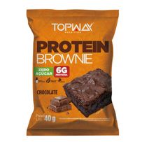 Bolinho TopWay Protein Brownie Chocolate 40g