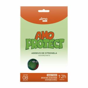 Adesivo De Citronela Amo Farma Amo Protect 8 Unidades