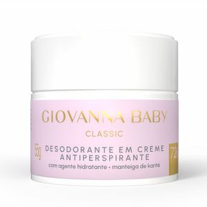Desodorante Em Creme Antitranspirante Giovanna Baby Classic 55g