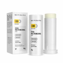 Protetor Solar Facial Beyoung Stick Multifuncional FPS80 Incolor 14g