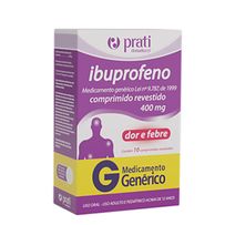 Ibuprofeno 400mg Prati Donaduzzi 10 Comprimidos
