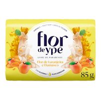 Sabonete Em Barra Flor De Ypê Flor De Laranjeira E Damasco 85g
