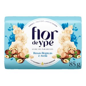 Sabonete Em Barra Flor De Ypê Rosas Brancas e Avelã 85g