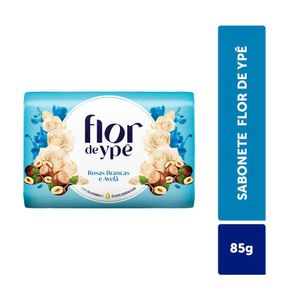 Sabonete Em Barra Flor De Ypê Rosas Brancas e Avelã 85g