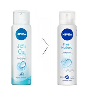 Desodorante Antitranspirante Aerosol Nivea Fresh Natural Feminino 150ml
