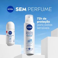 Desodorante Antitranspirante Roll On Nivea Sem Perfume 50ml