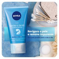 Sabonete Facial em Gel Nivea Equilíbrio Protetor 150ml