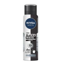 Desodorante Antitranspirante Aerosol Nivea Men Invisible Black & White 150ml