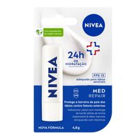 Protetor Labial Nivea Med Repair FPS15 4,8g