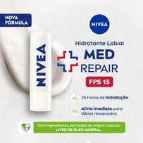 Protetor Labial Nivea Med Repair FPS15 4,8g