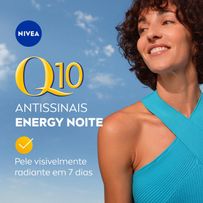 Creme Facial Antissinais Nivea Q10 Energy Noite 50g