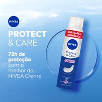 Desodorante Antitranspirante Aerossol Nivea Protect & Care 200ml