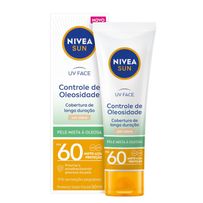 Protetor Solar Nivea Sun UV Face Controle de Olesidade FPS60 Cor Clara 50ml