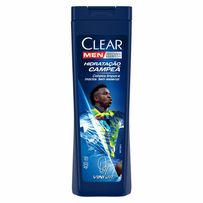 Shampoo Anticaspa Clear Men Hidratação Campeã by Vini Jr 400ml