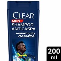 Shampoo Clear Men Hidratação Campeã 200ml