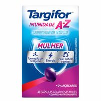 Suplemento Alimentar Targifor Imunidade A-Z Mulher 30 cápsulas