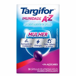 Suplemento Alimentar Targifor Imunidade A-Z Mulher 30 cápsulas