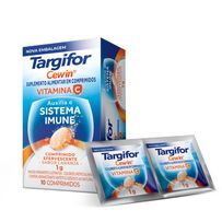 Vitamina C Targifor Cewin 1g 10 Comprimidos Efervescentes
