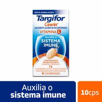 Vitamina C Targifor Cewin 1g 10 Comprimidos Efervescentes