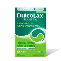 Laxante Dulcolax 5mg 20 Comprimidos