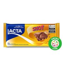 Chocolate Lacta Shot Ao Leite Com Amendoim 80g