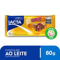 Chocolate Lacta Shot Ao Leite Com Amendoim 80g