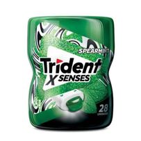 Goma De Mascar Trident X Senses Spearmint 54g Com 28 Unidades