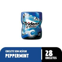 Goma De Mascar Trident X Senses Hortelã Mint 54g Com 28 Unidades