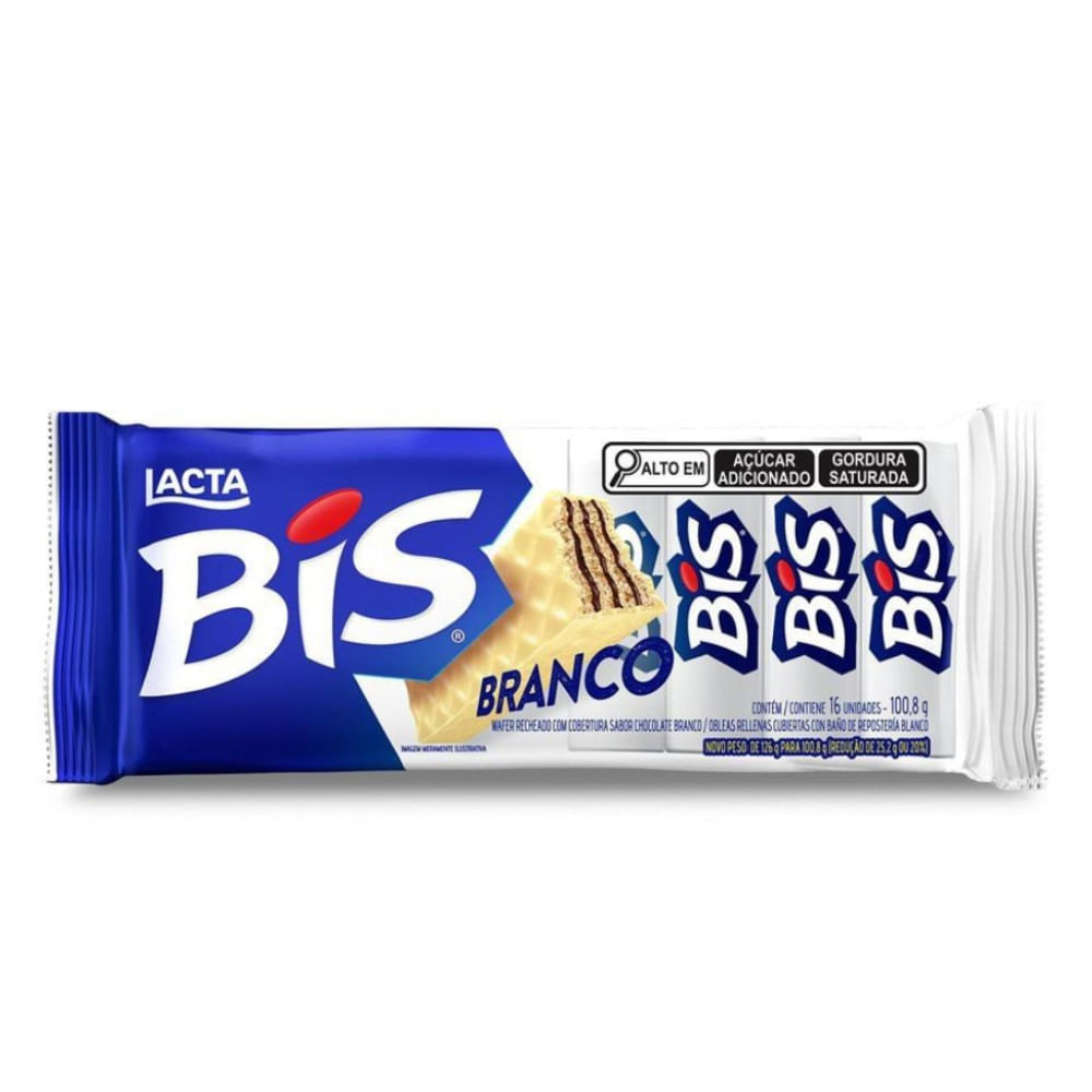 Chocolate Bis Branco 100,8g