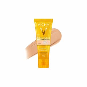 Protetor Solar Facial Vichy Idéal Soleil Clarify FPS60 Cor Clara 40g